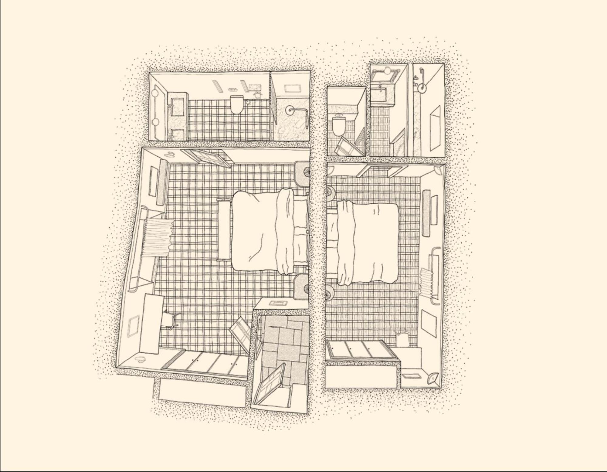 Suite de 2 dormitorios